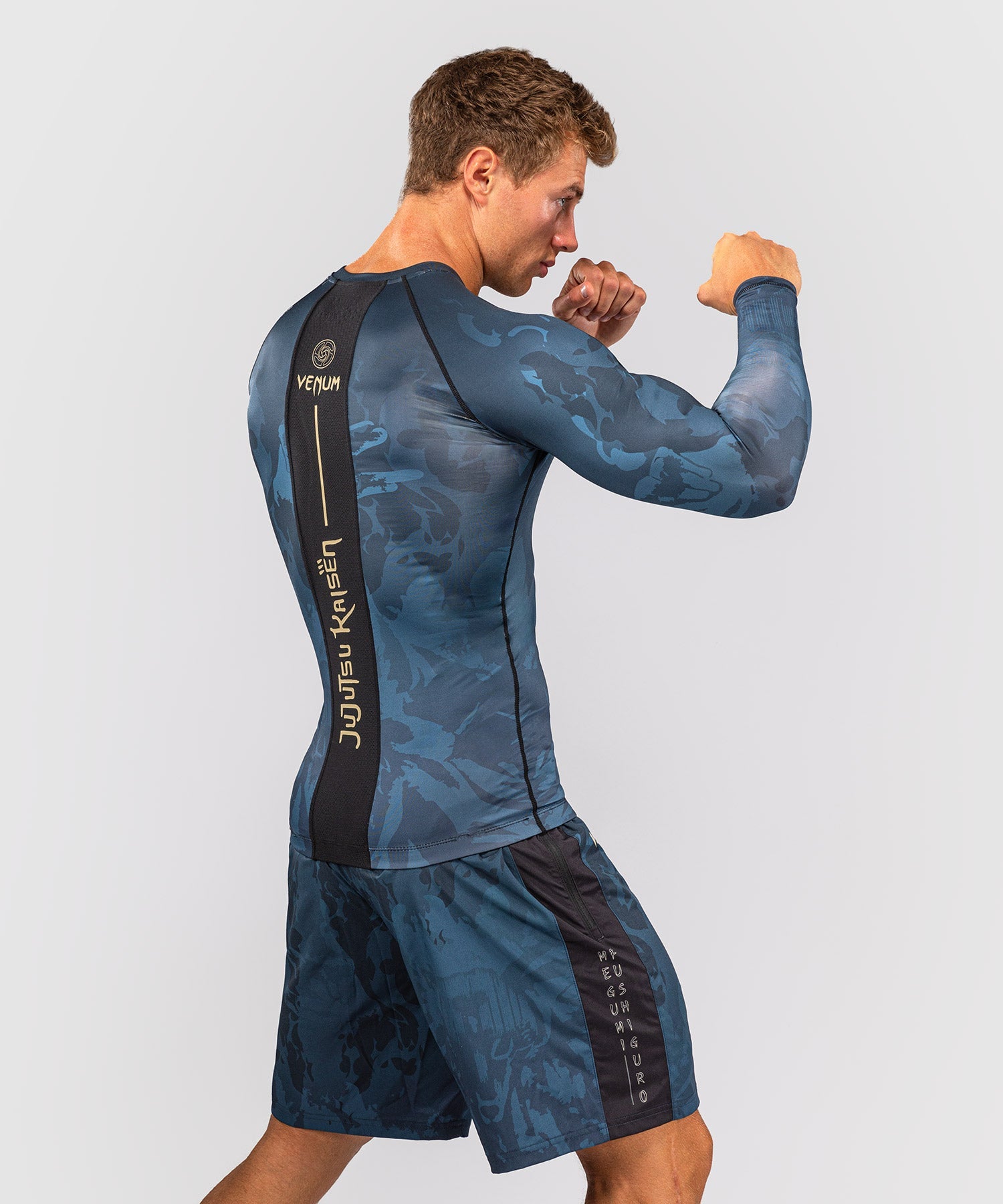 Venum Rashguard Jujutsu Kaisen Fushiguro Lange Ärmel - Blau