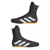 Adidas Boxschuhe Box Hog 4 – Schwarz/Weiss