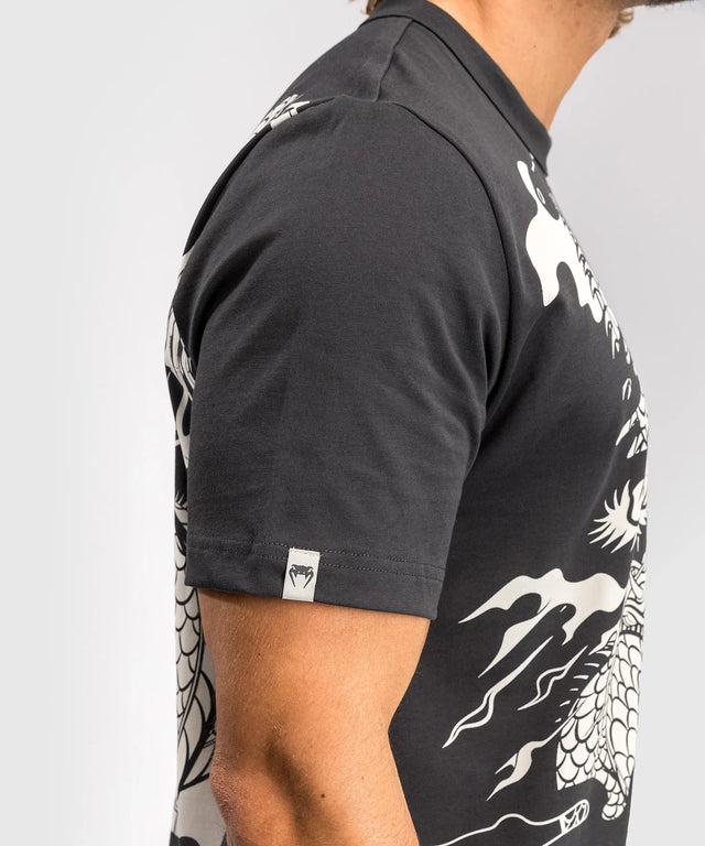 Venum T-Shirt Dragon's Flight – Dunkelgrau