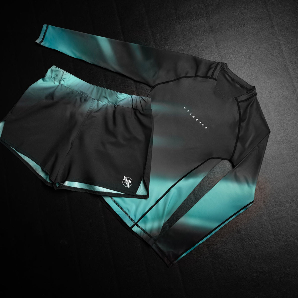 Hayabusa Rashguard Apex Nova Lange Ärmel Damen - Türkis