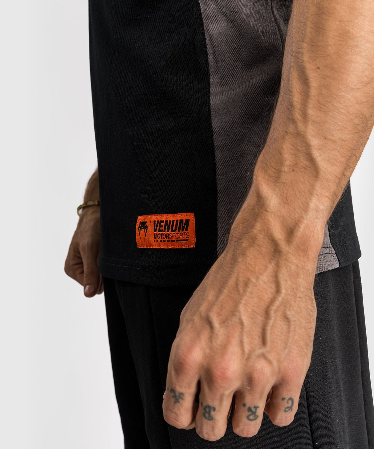 Venum Motorsport Polo – Schwarz