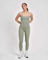 Caged Tank Top Aspire - Salbeigrün