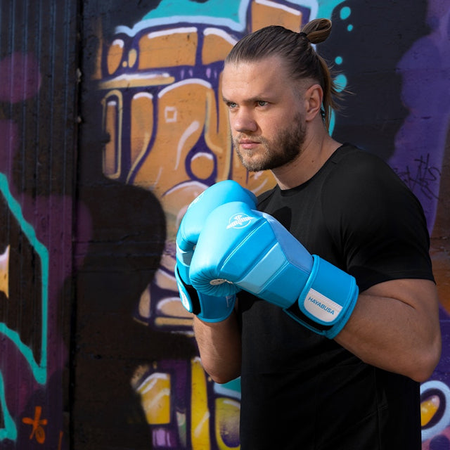 Hayabusa Boxhandschuhe T3 Neon – Blau