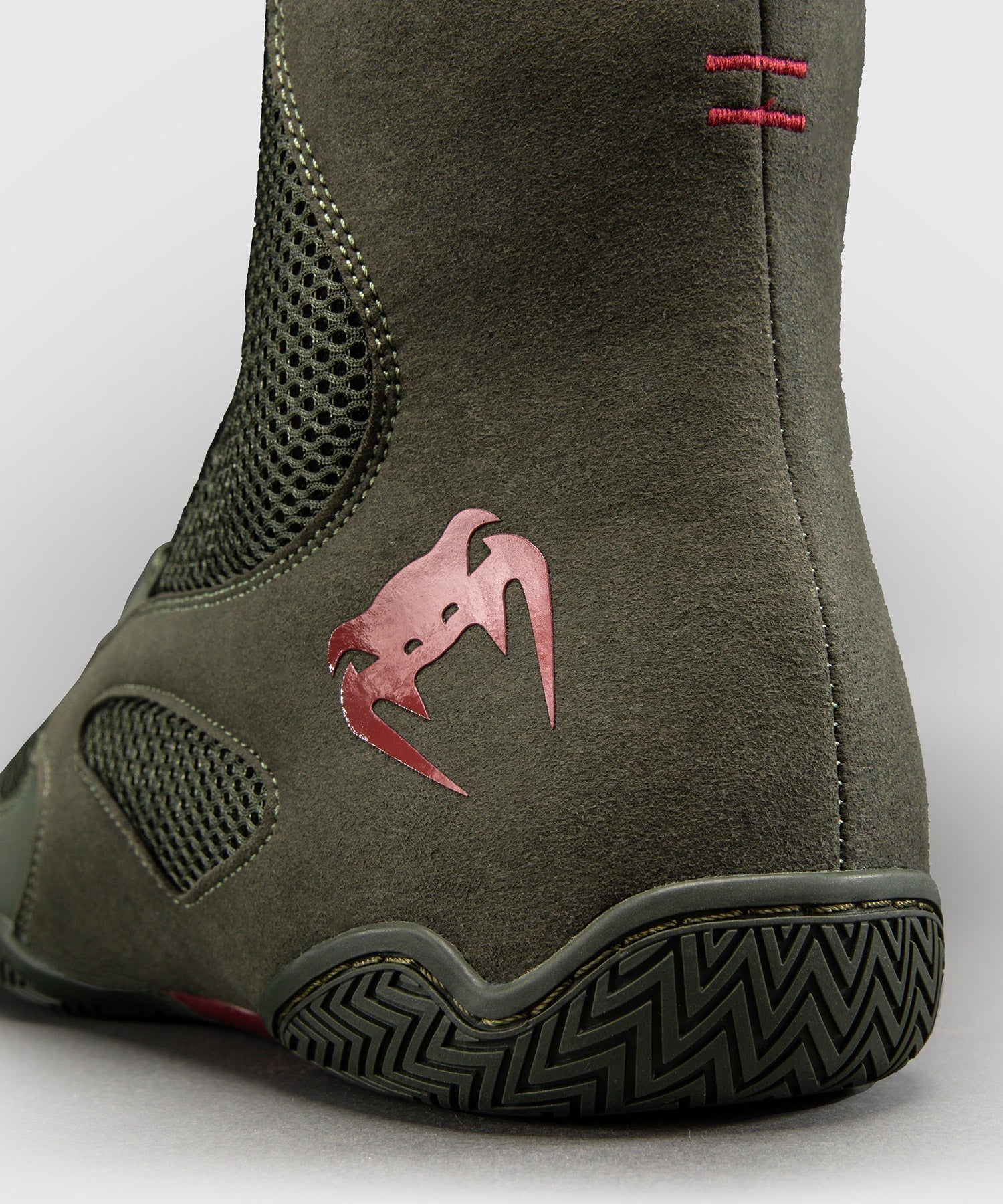 Venum Boxschuhe Contender - Khaki/Rot