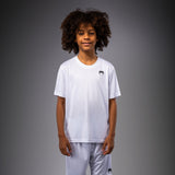 Venum T-Shirt Lineup Kurzarm Kinder – Weiß/Schwarz