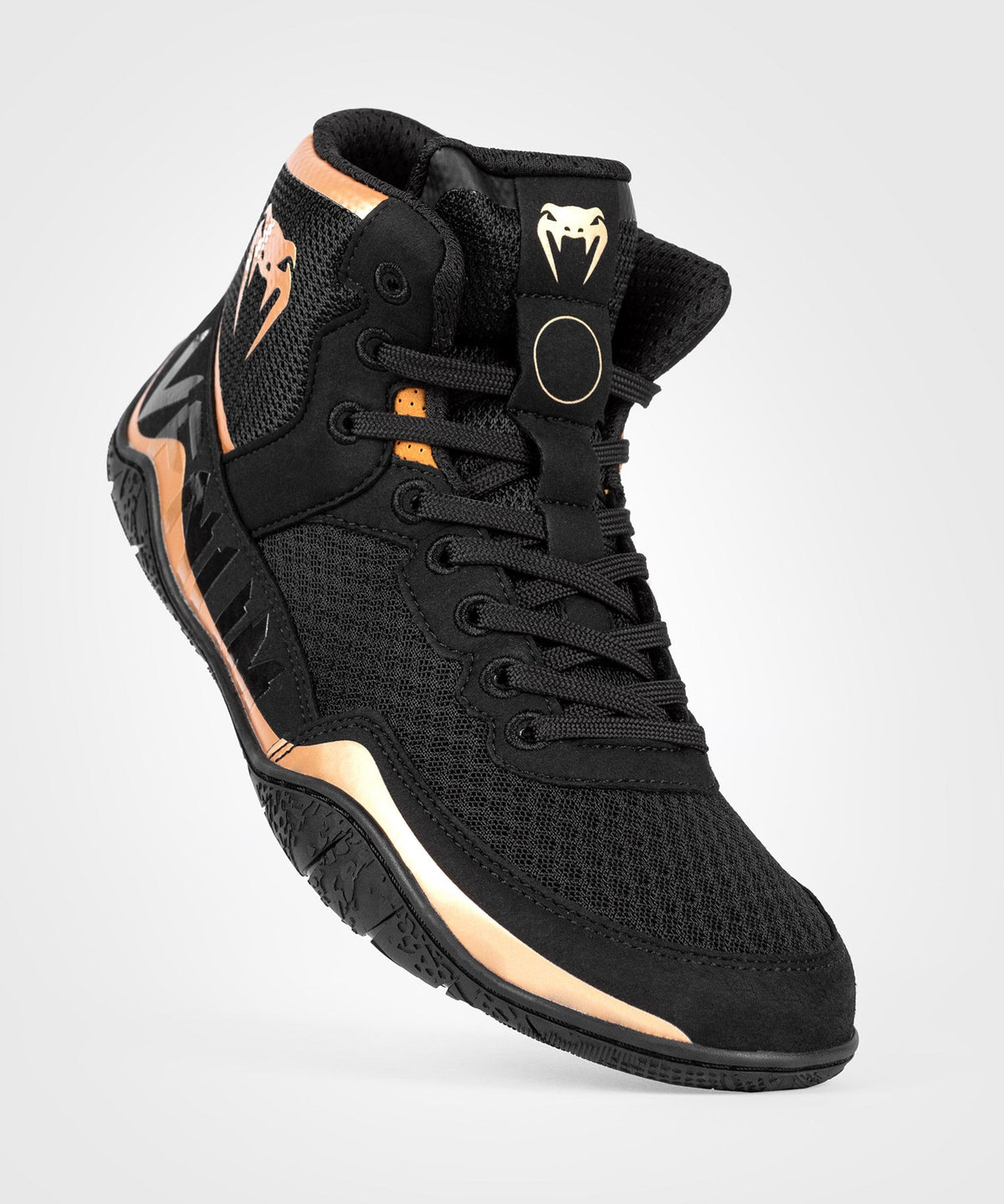 Venum Ringerschuhe Elite - Schwarz/Bronze
