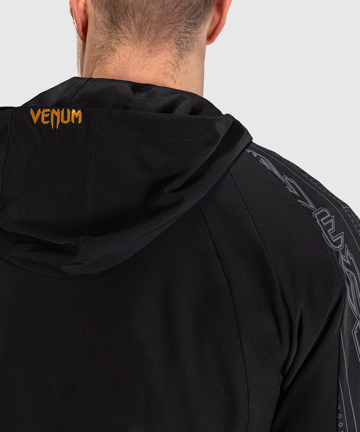 Venum Karate Combat Trainingsjacke – Schwarz/Grau