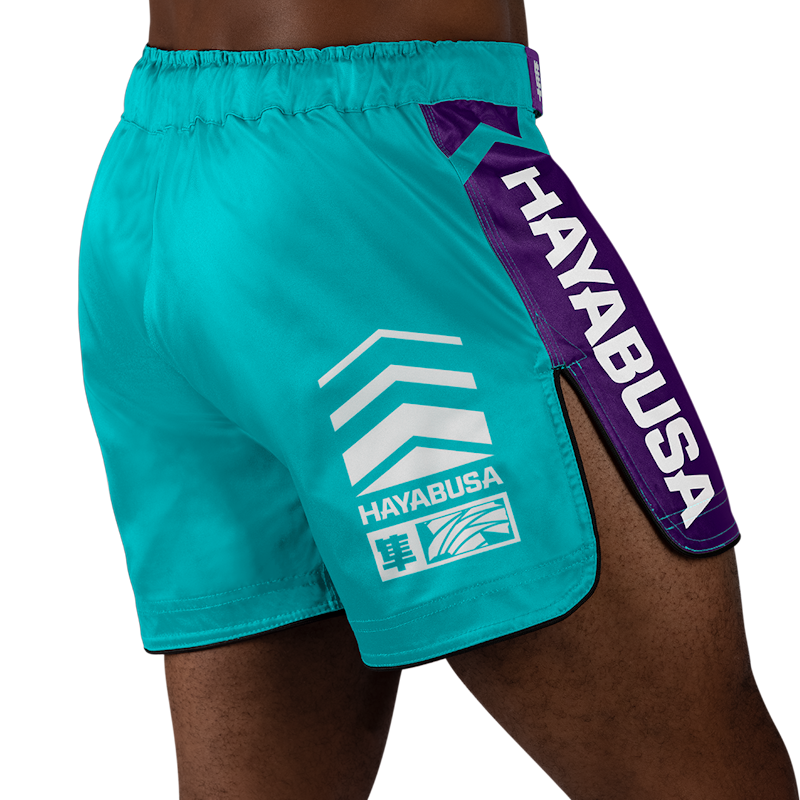 Hayabusa MMA Shorts Icon - Oceaangroen