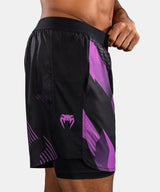 Venum Kompressionsshorts No-Gi 6.0 - Schwarz/Lila
