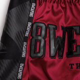 8 WEAPONS Muay Thai Shorts Carbon - Rot