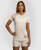 Venum Damen Dry Tech T-Shirt Serpenti - Ivory