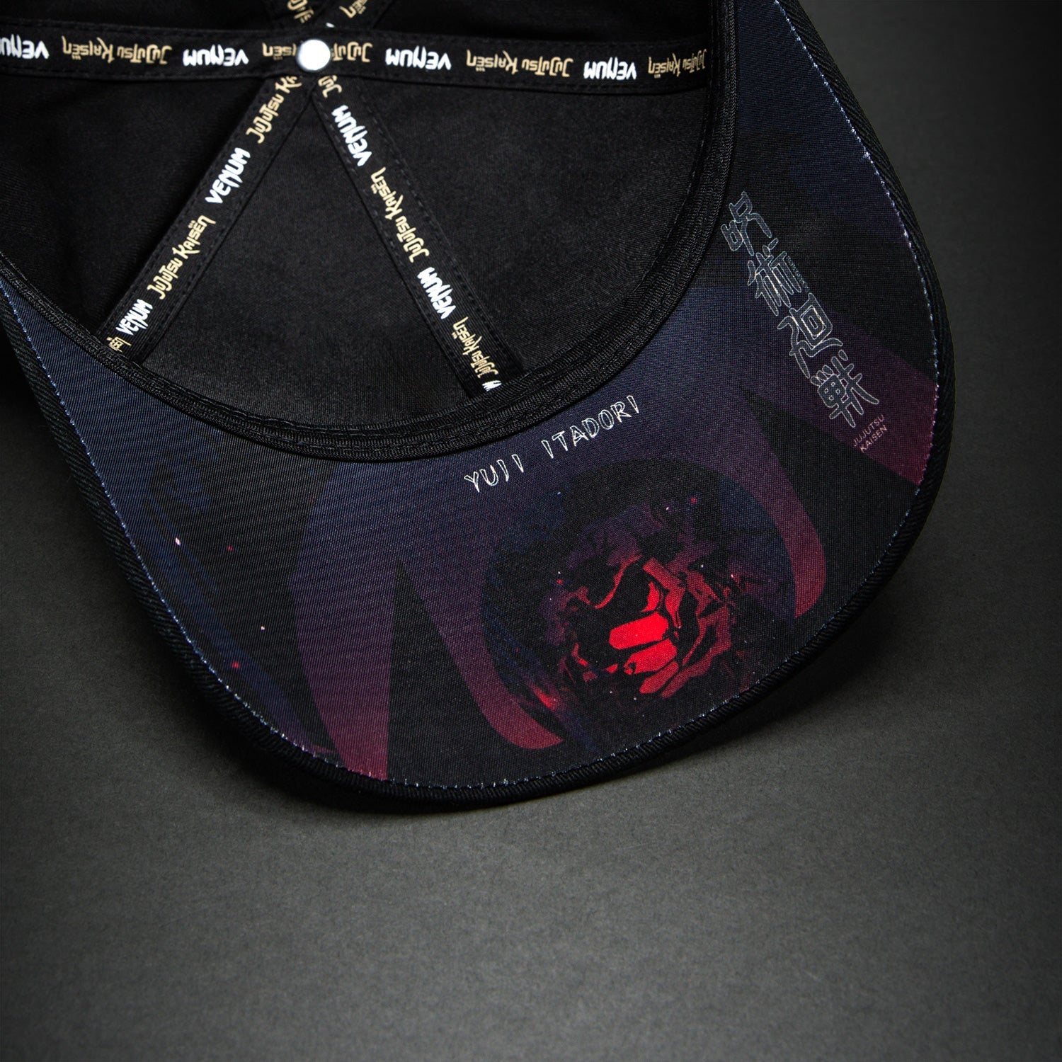 Venum Cap x Jujutsu Kaisen Itadori - Schwarz