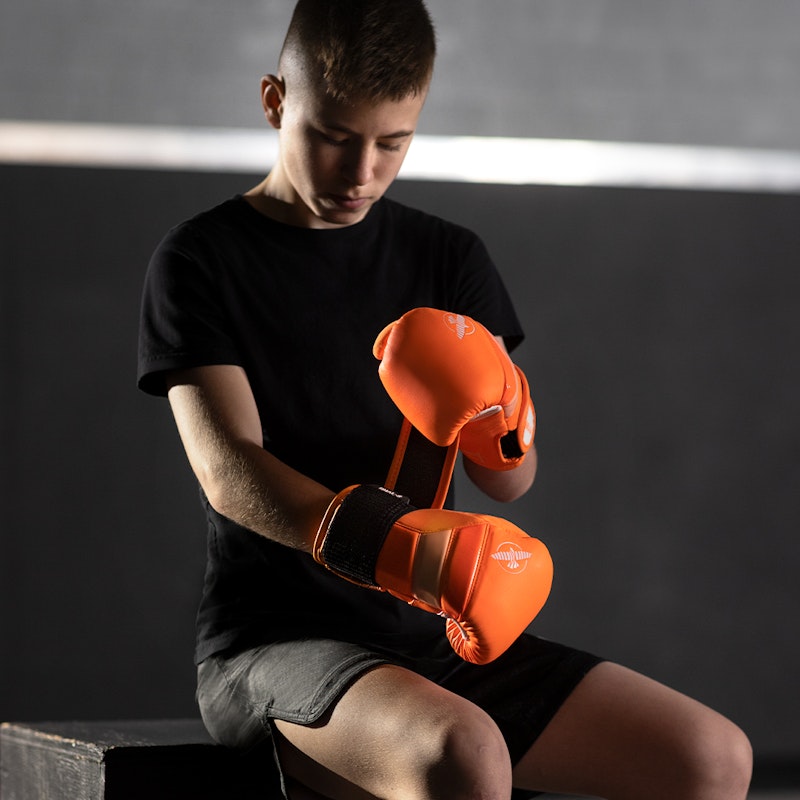 Hayabusa Boxhandschuhe T3 Kids – Neonorange