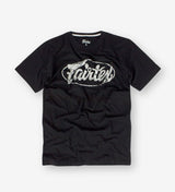 Fairtex T-Shirt Oval - Schwarz - The Fight Company Deutschland