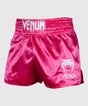 Venum Muay Thai Shorts Classic - Pink/Weiss