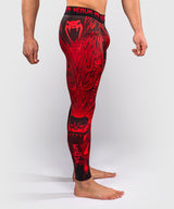 Venum Kompressionshose Wolf Atak - Schwarz/Rot