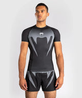 Venum No Gi Rashguard Kurzarm – Schwarz/Silber