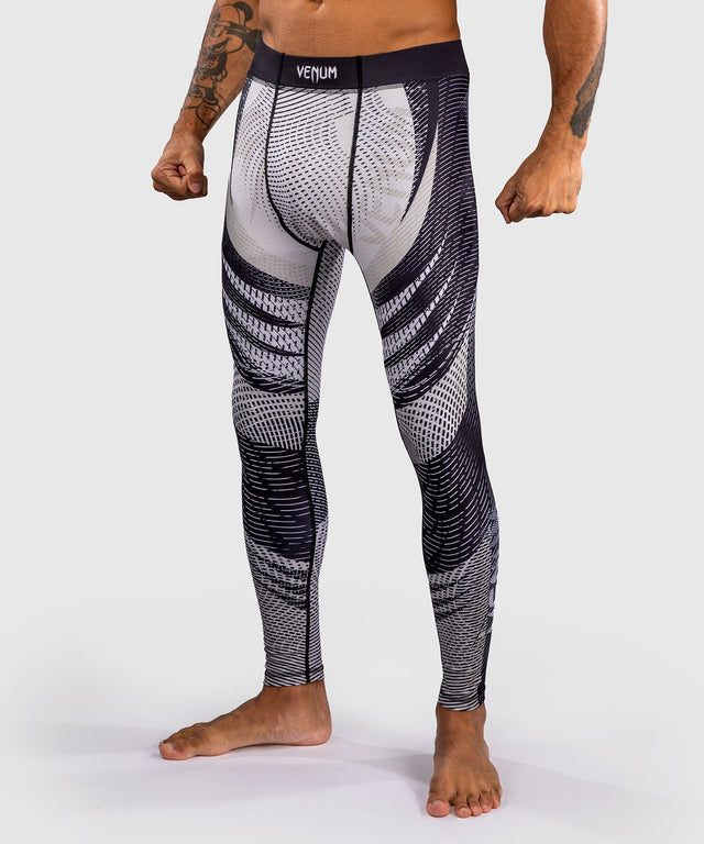 Venum Kompressionshose Galactic 3.0 - Offwhite/Schwarz