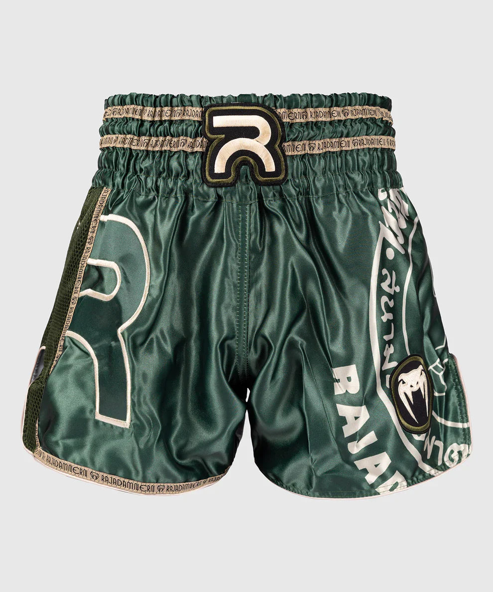 Venum x Rajadamnern Muay-Thai-Shorts – Armeegrün