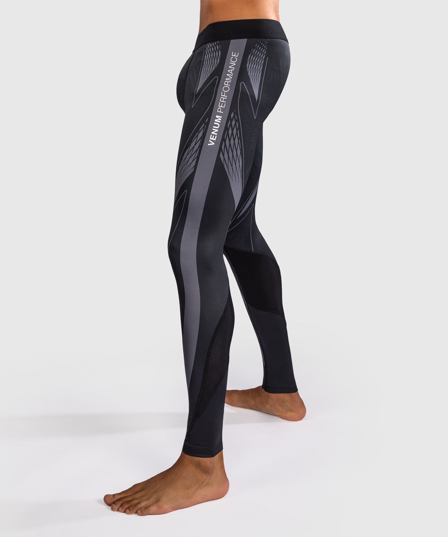 Venum Kompressionsshort Amazonia Reborn - Schwarz/Grau
