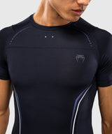 Venum Rashguard G-Core Kurzarm - Marineblau/Weiß