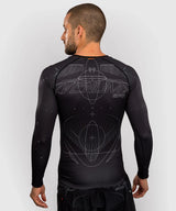 Venum Rashguard Langarm Eclipse – Schwarz