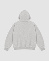 Caged Hoodie Varsity - Grau Meliert