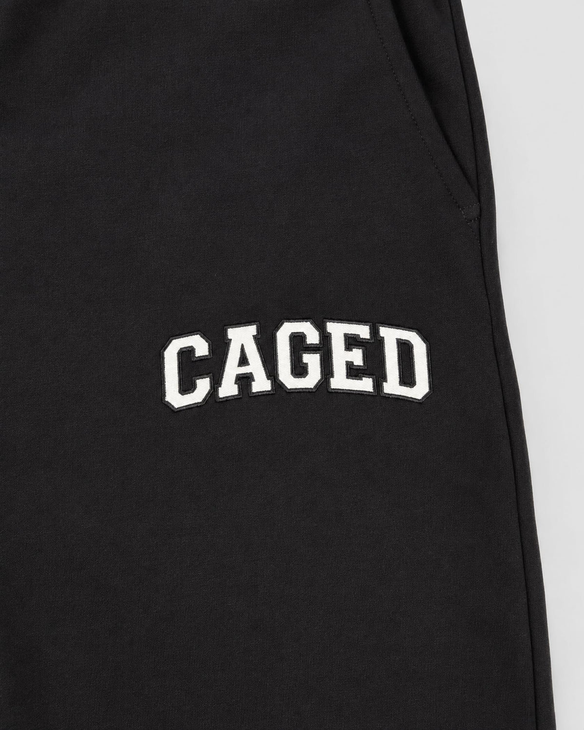Caged Jogginghose Varsity - Schwarz