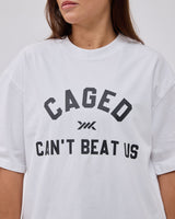 Caged Club T-shirt - Weiss