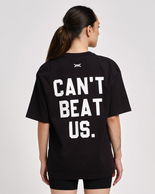 Caged T-Shirt „CBU” – Schwarz