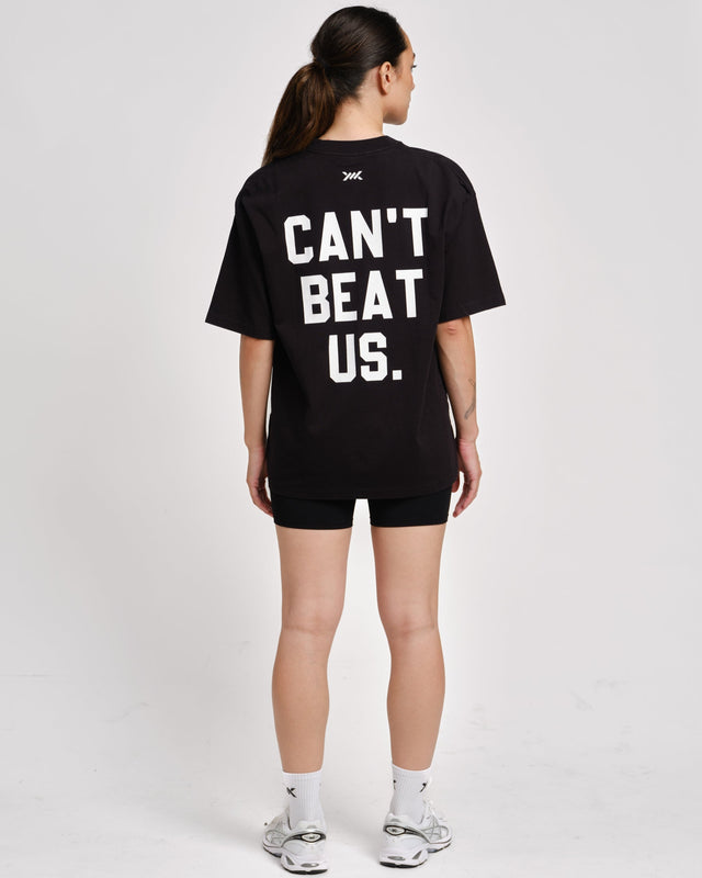 Caged T-Shirt „CBU” – Schwarz