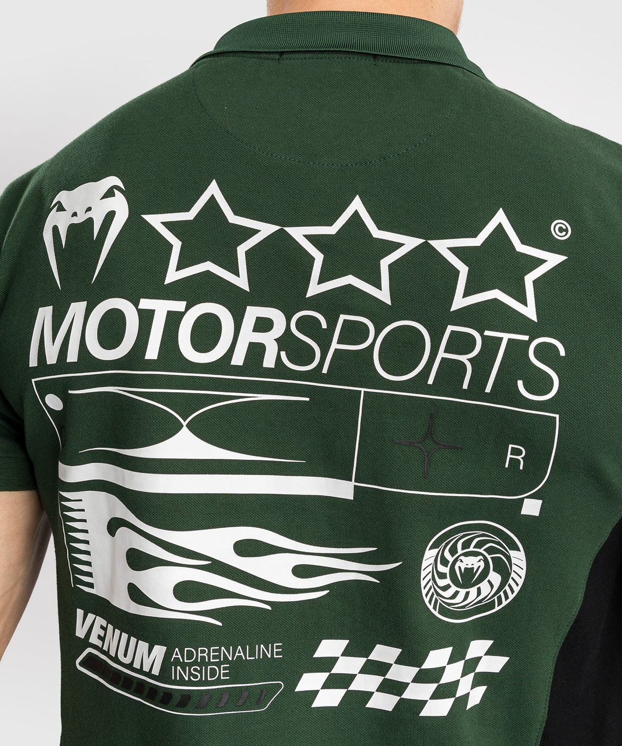 Venum Motorsport Polo - Tiefgrün