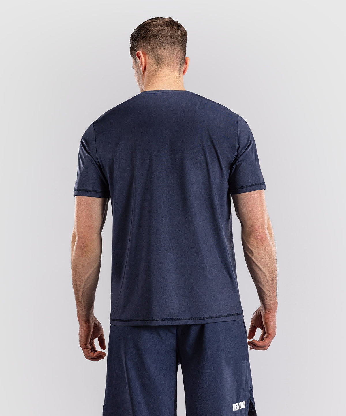 Venum T-Shirt Classic Dry Tech – Marineblau/Weiß