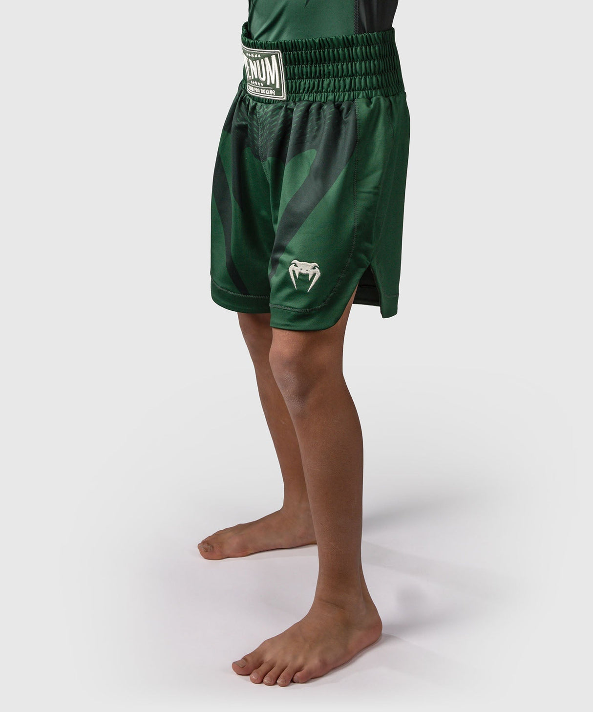 Venum Boxhose Attack Kids – Grün/Weiss