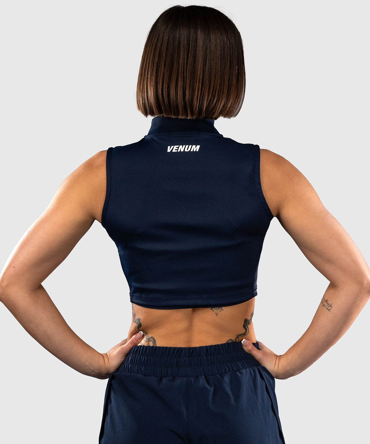 Venum Crop Top Sculpt Shape Damen - Marineblau