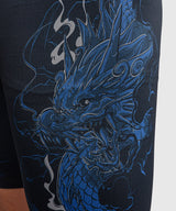 Venum Kompressionshose Thunder Dragon - Schwarz/Königsblau