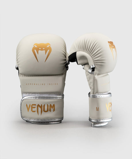 Venum MMA Handschuhe Contender 1.5 - Elfenbein/Gold