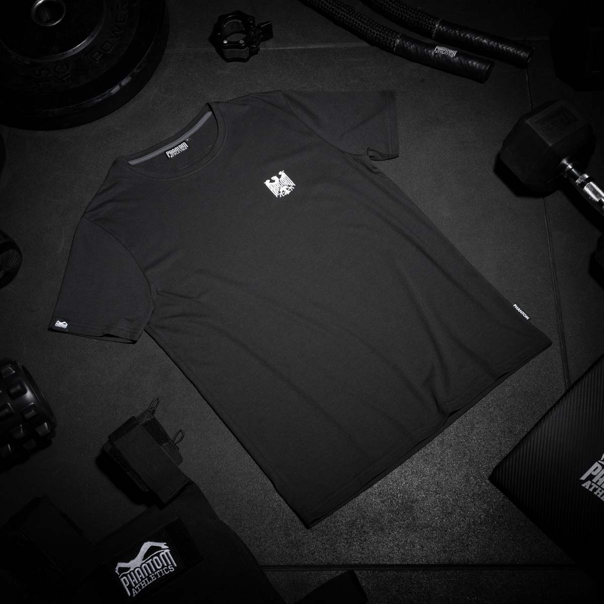Phantom Athletics T-Shirt 2 - Schwarz/Weiß