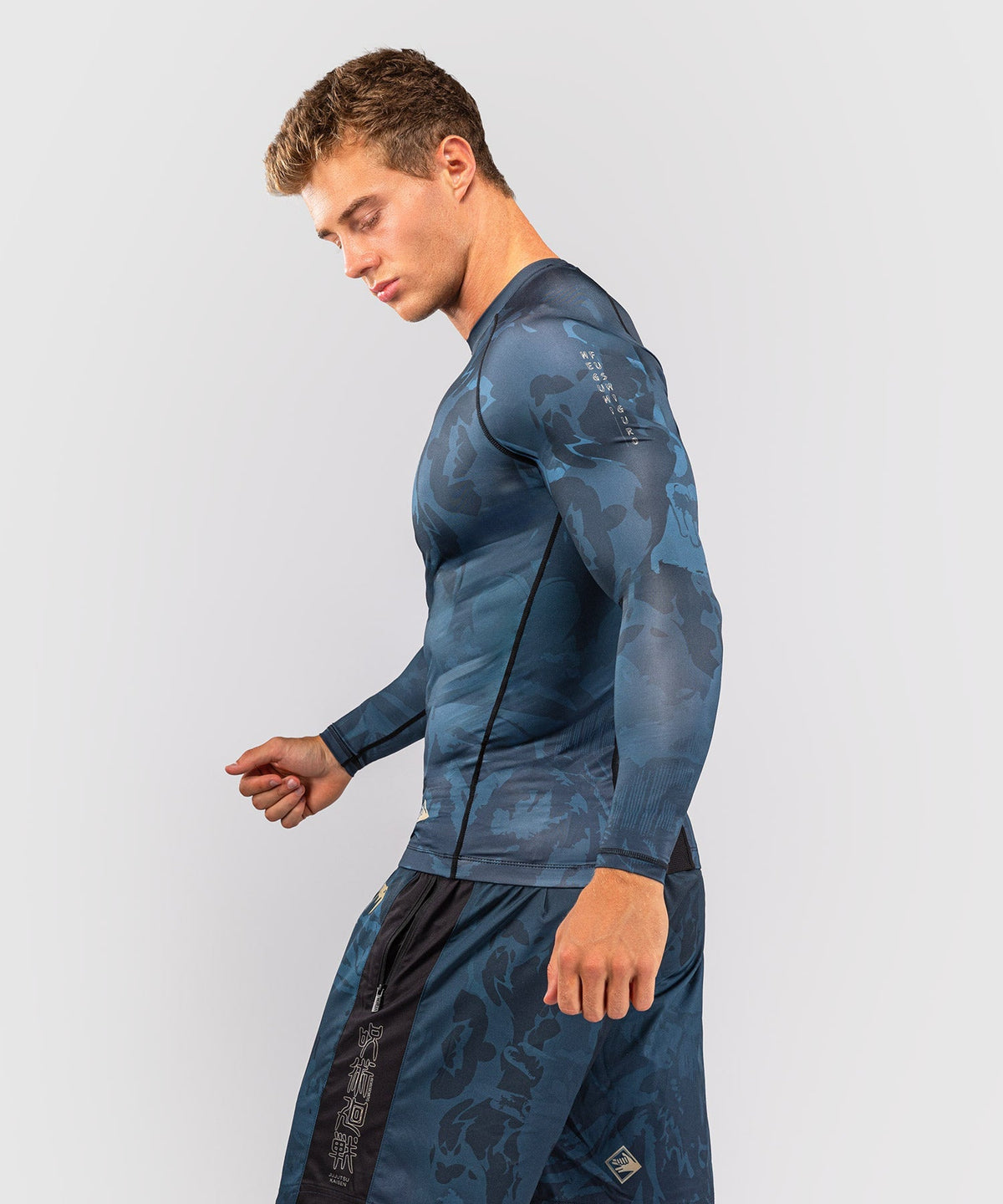 Venum Rashguard Jujutsu Kaisen Fushiguro Lange Ärmel - Blau
