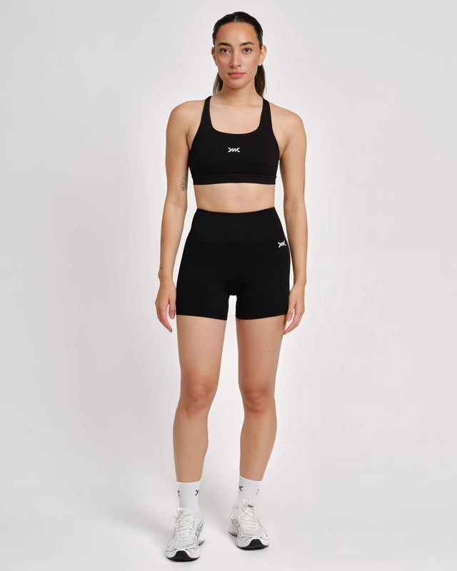 Caged Sports Bra Essential - Schwarz