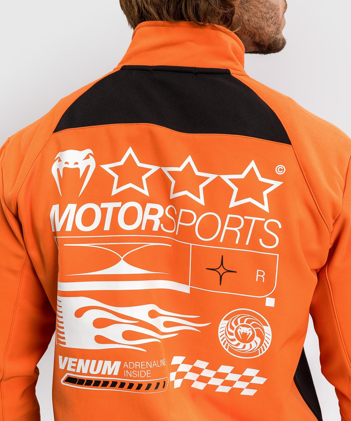 Venum Motorsport Softshell Jacke - Orange