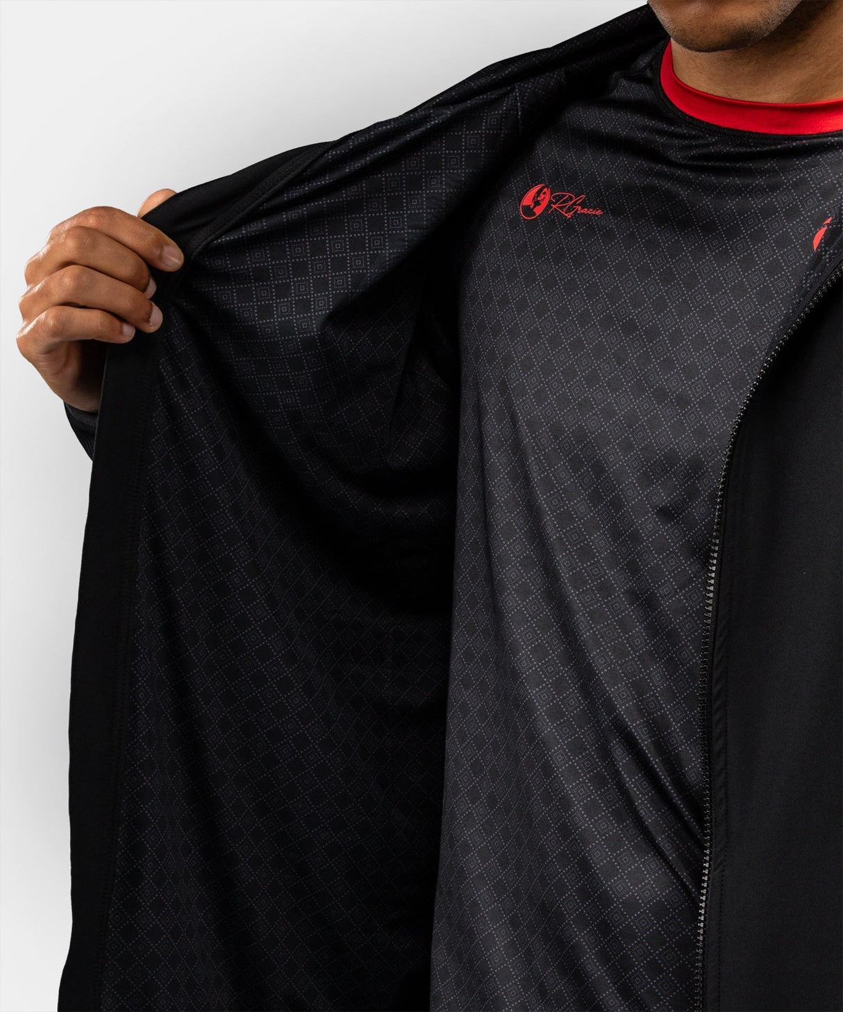 Venum x Roger Gracie Jacke Signature - Schwarz/Rot