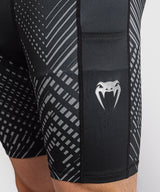 Venum Kompressionshose Midnight Fury - Schwarz/Grau/Silber