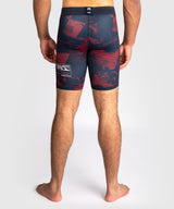 Venum UFC MMA Shorts Zenith - Marineblau/Bordeauxrot/Silber