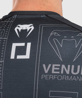 Venum Rashguard Karate Combat Lange Mouwen - Schwarz/Grau