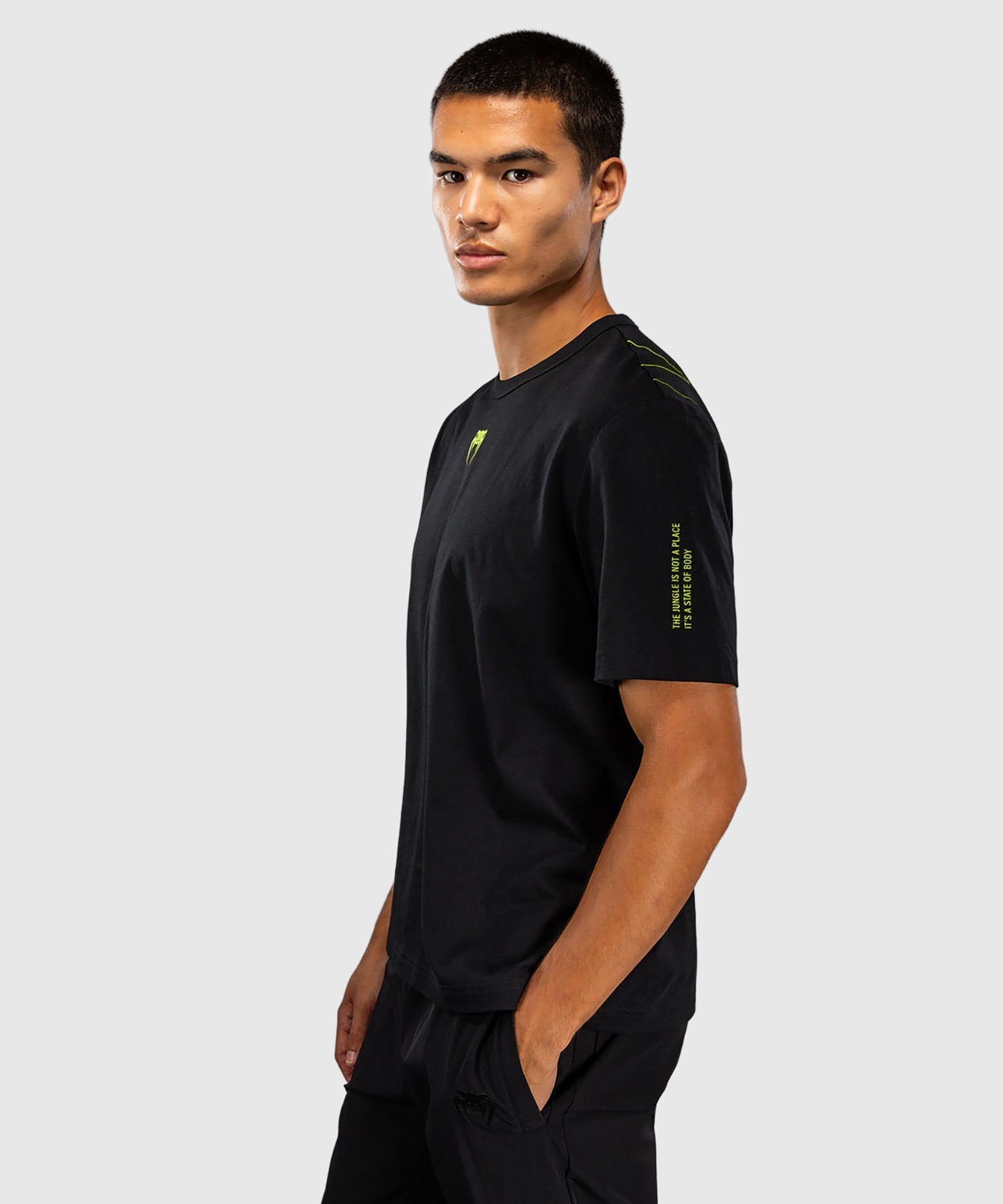 Venum T-Shirt Amazonia Reborn - Schwarz/Grün