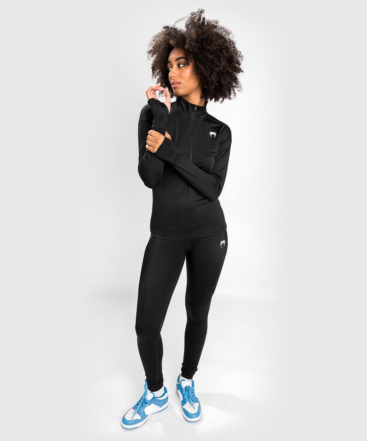 Venum Langarmshirt Essential - Schwarz