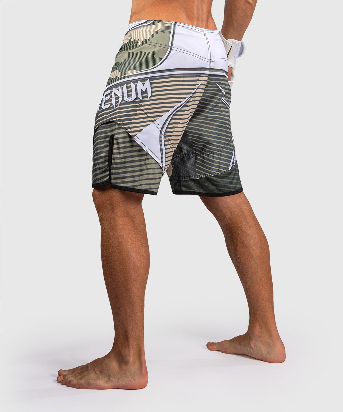 Venum MMA Shorts Camo Hero - Khaki/Offwhite