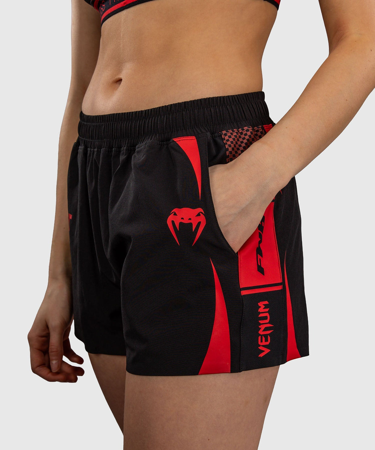 Venum UFC Trainingsshorts Unity Damen – Schwarz