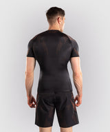 Venum Rashguard No-Gi 6.0 Kurzarm – Schwarz/Braun